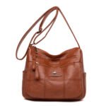 bolsa transversal marron