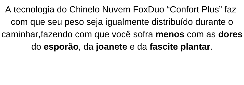 Chinelo nuvem ortopédico FoxDUO 6 imagem