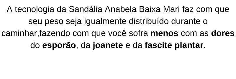 Sandália Anabela Baixa Mari 6 imagem