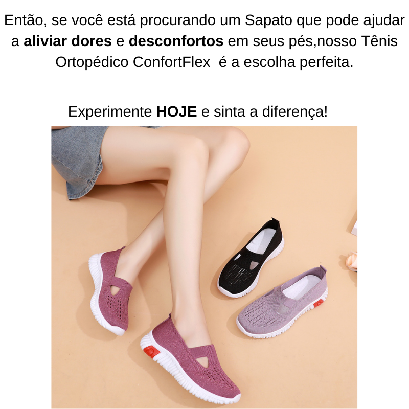 Tênis Ortopédico ConfortFlex - Ultra Leve e Macio 9 Tênis Ortopédico ConfortFlex - Ultra Leve e Macio