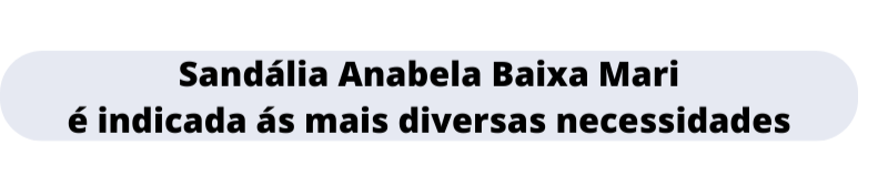 Sandália Anabela Baixa Mari 8 imagem