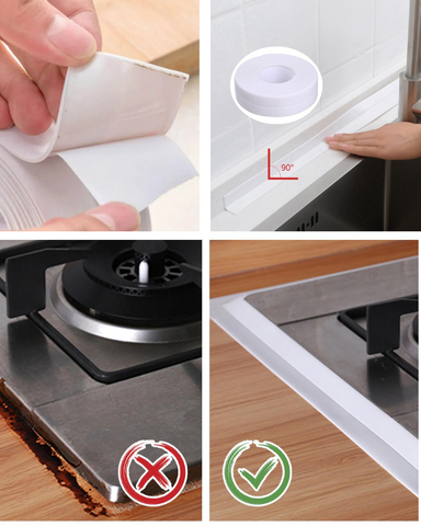 Fita de Vedação Impermeável - VedaTudo™ (3.2 Metros) 2 Fita de Vedação Impermeável - VedaTudo™