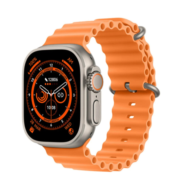 Smartwatch Serie 8 Ultra IWO 16 laranja