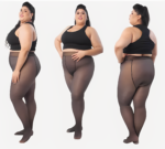 Meia Calça Plus Size Forrada marrom