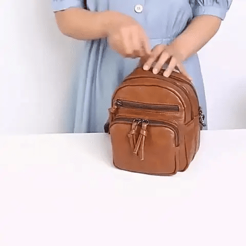 Bolsa Crossbody Retrô 1 Bolsa de Couro Transversal