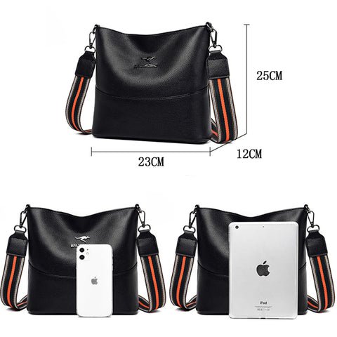 Bolsa Couro Deluxe 4 Bolsa de couro