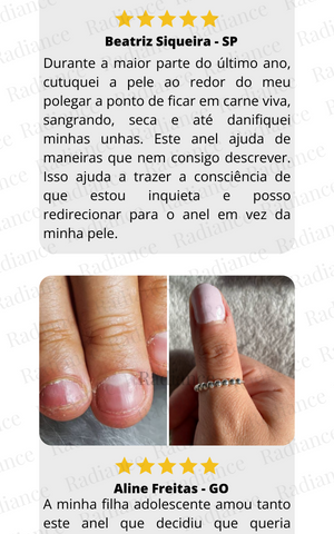 Anel de Alívio da Ansiedade Ajustável - (Compre 1 Leve 2) 5 Anel de Alívio da Ansiedade Ajustável - (Compre 1 Leve 2)