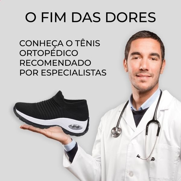 Tênis Air Confort Ortopédico 7 Tênis Air Confort Ortopédico
