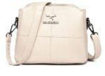 Bolsa Transversal Feminina creme