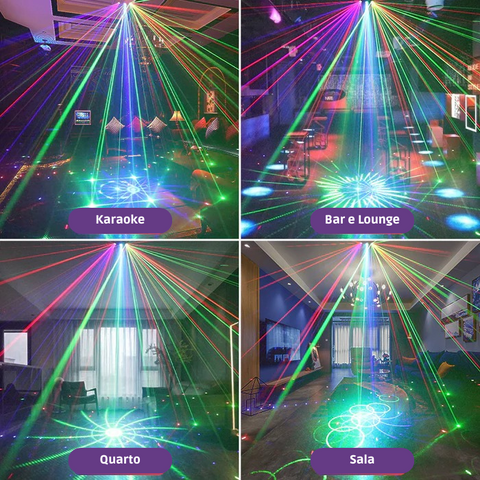 Equipamento Lasers LED RGB - NiceLight 3 Equipamento Lasers LED RGB - NiceLight