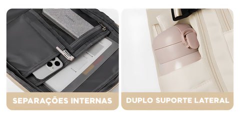 Mochila Travel Dream™ 12 mochila de viagem bestravel creme