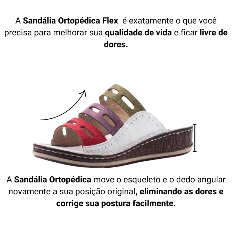 Sandália Ortopédica Flex