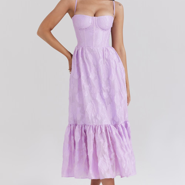 Vestido Midi Bustier Emma