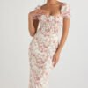 Vestido Rosa Floral