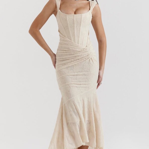 Vestido Midi Bustier Hannah