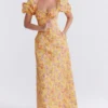 Vestido Floral Amarelo