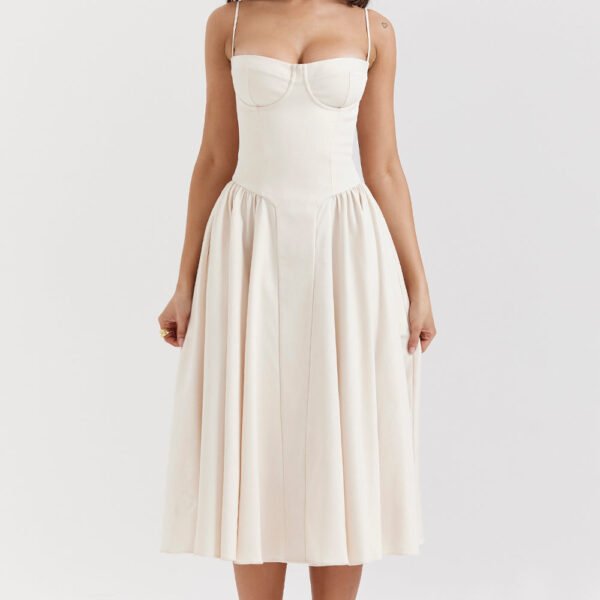 Vestido Midi Bustier Anne