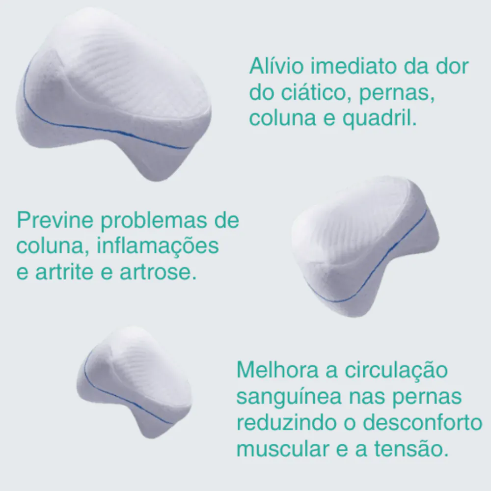 Almofada Ortopédica para Pernas OrtoLeg® - Imagem 11